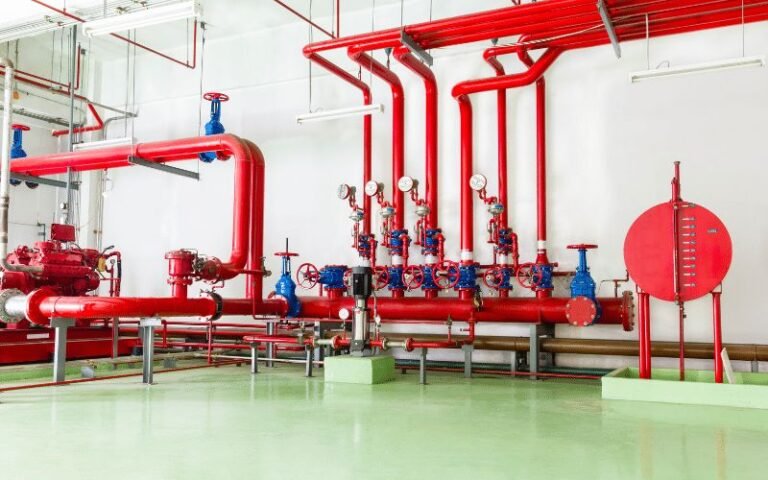 Fire Fighting Pump Room Piping - SEKA Electro Mechanical System