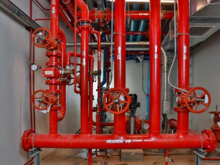 Fire Protection Header & Valves - SEKA Electro Mechanical System
